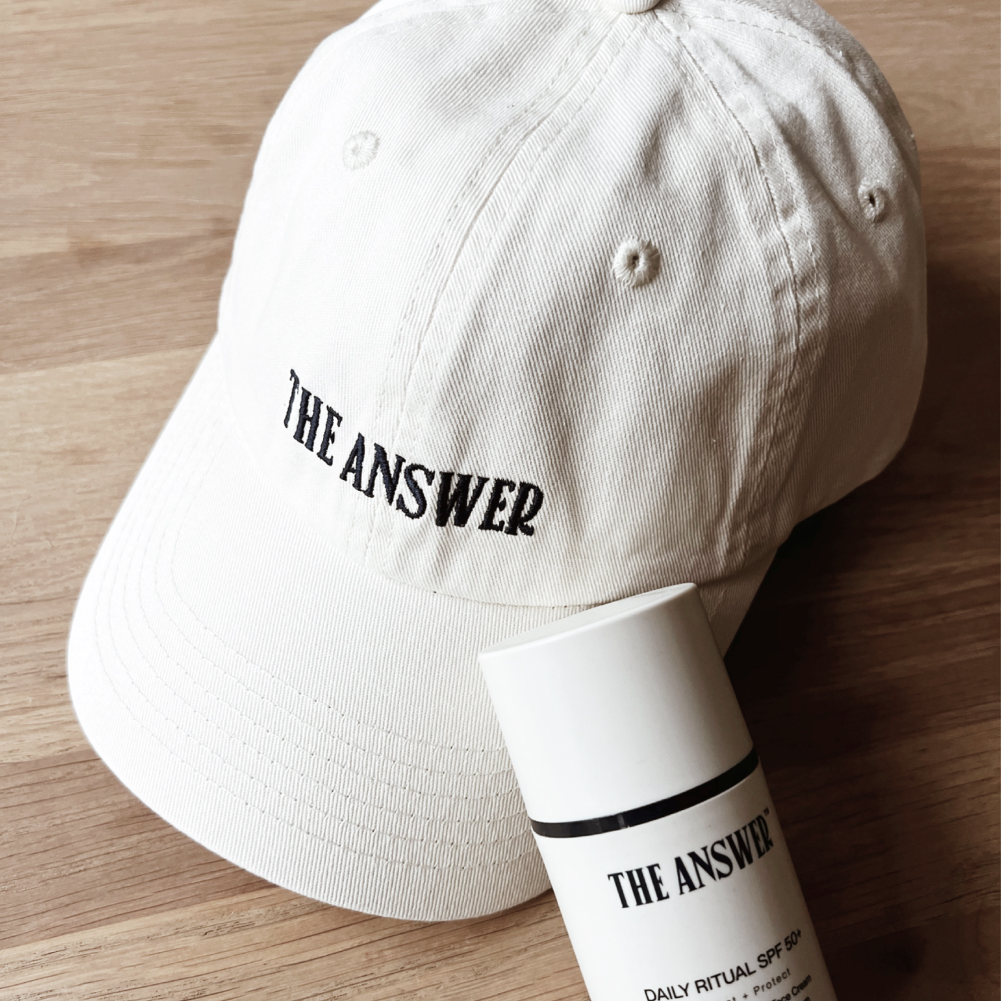 The Answer Cap - Cream