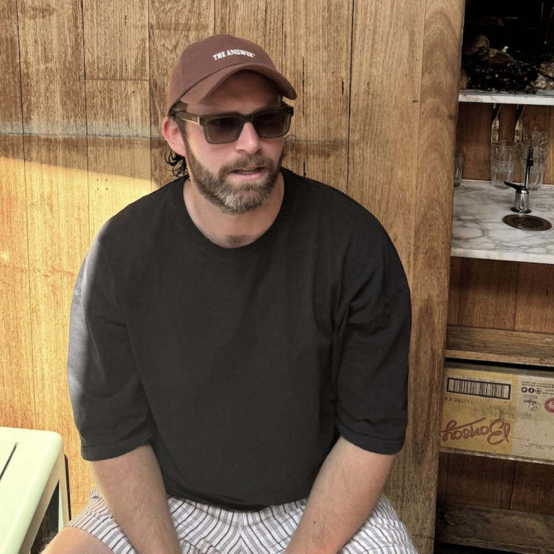 Men's brown cap, The Answer brown cap, men's brown hat